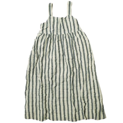 B:MING by BEAMS ビーミング バイ ビームス 24SS ストライプキャミワンピース 93-26-0921-213 M BLUE シアサッカー ドレス トップス g19152