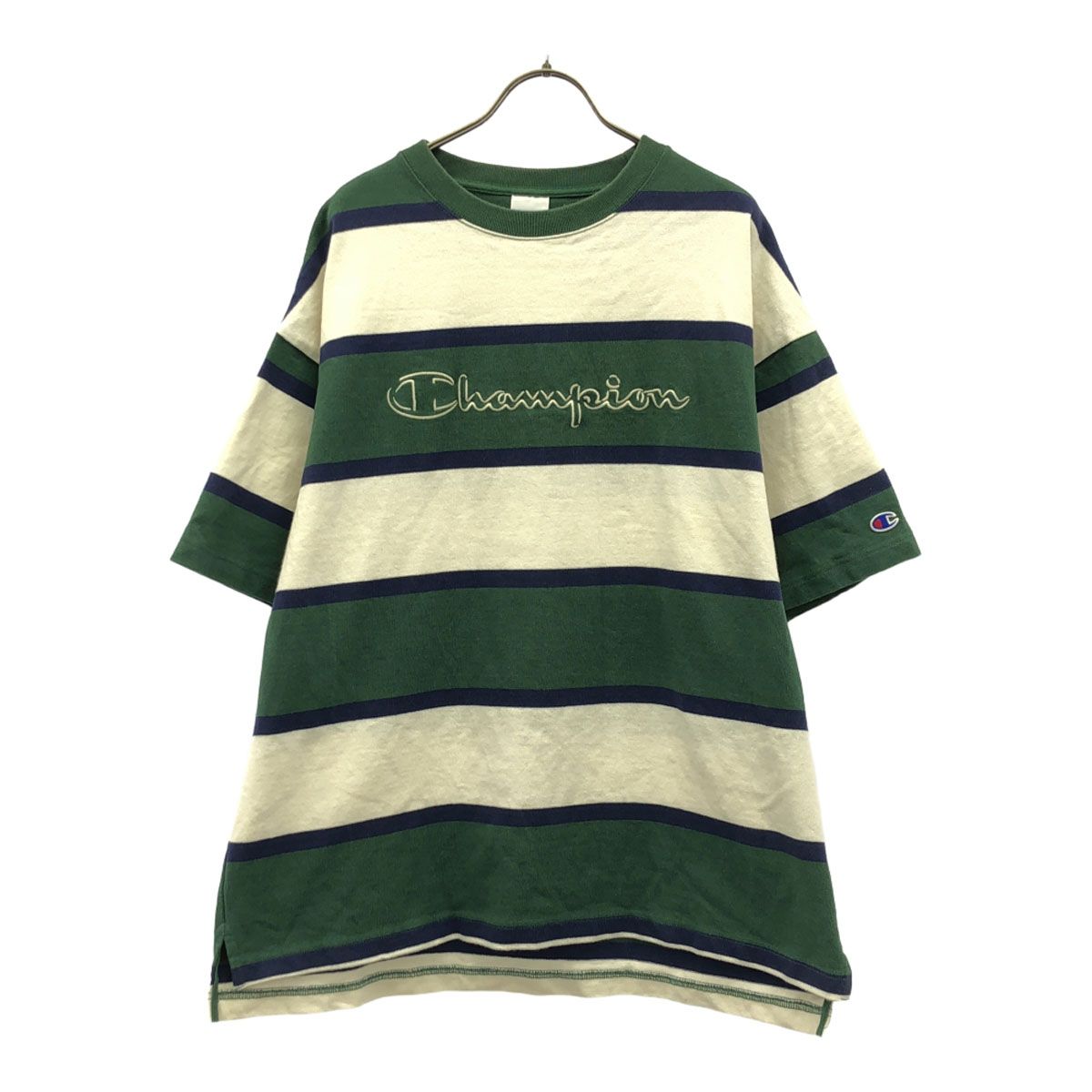 Champion 5分袖 ショートスリーブ Tシャツ