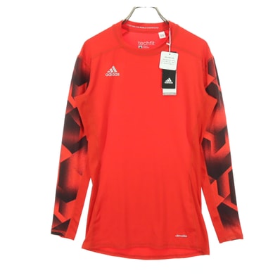 adidas アディダス トレーニング 長袖 シャツ ウェア O レッド