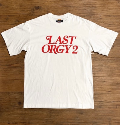 HUMAN MADE x UNDER COVER LAST ORGY 2 GDC T-SHIRT "White"