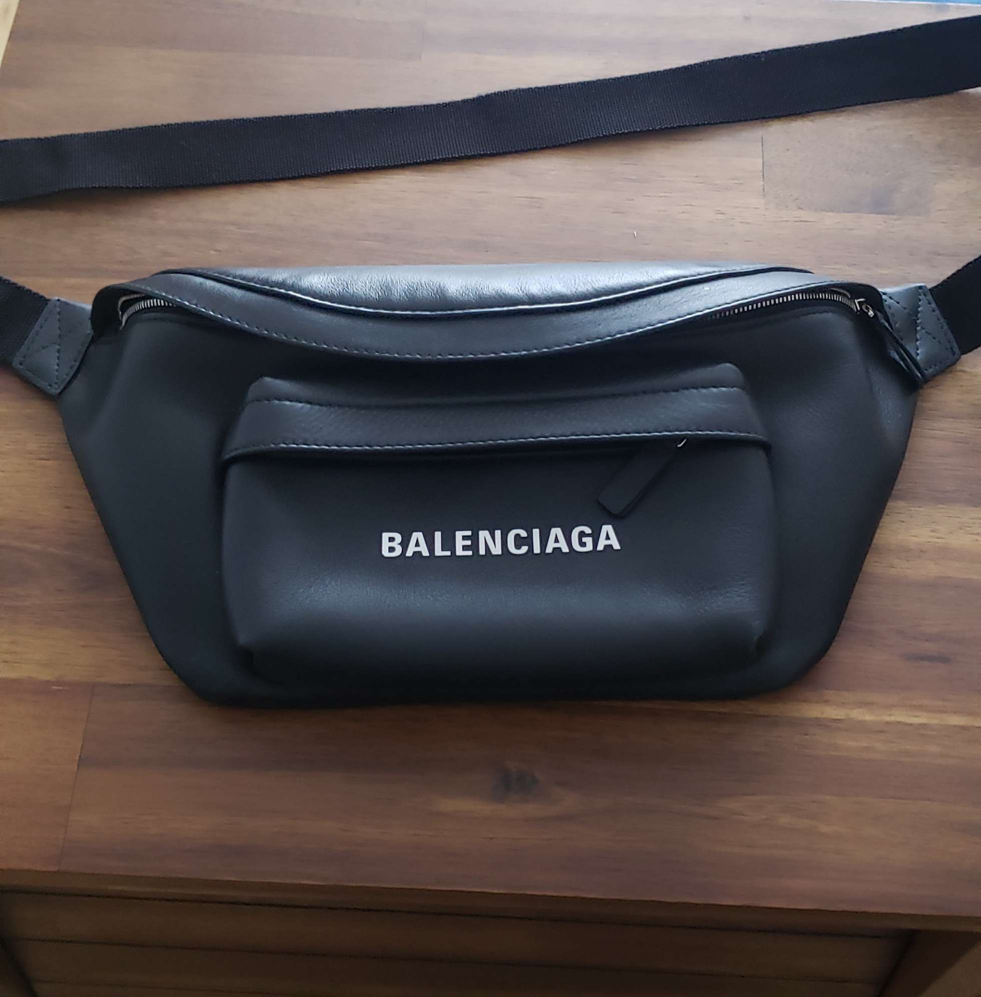 Balenciaga Everyday Belt Bag "Black"