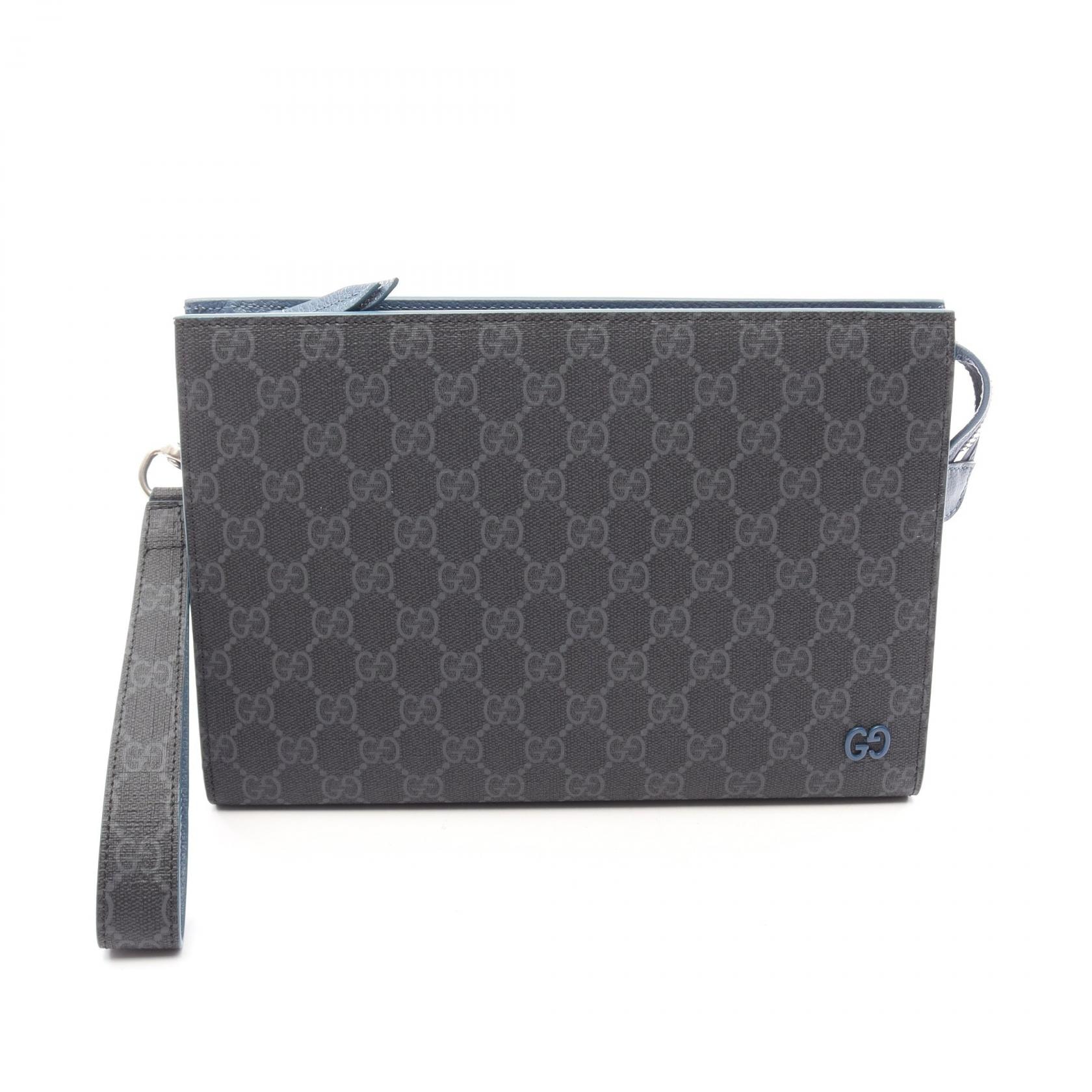 B (目立った傷や汚れなし)】グッチ GUCCI GGスプリーム セカンドバッグ