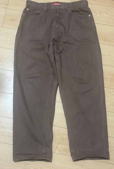 Supreme Baggy Jean "Light Brown"(23FW)