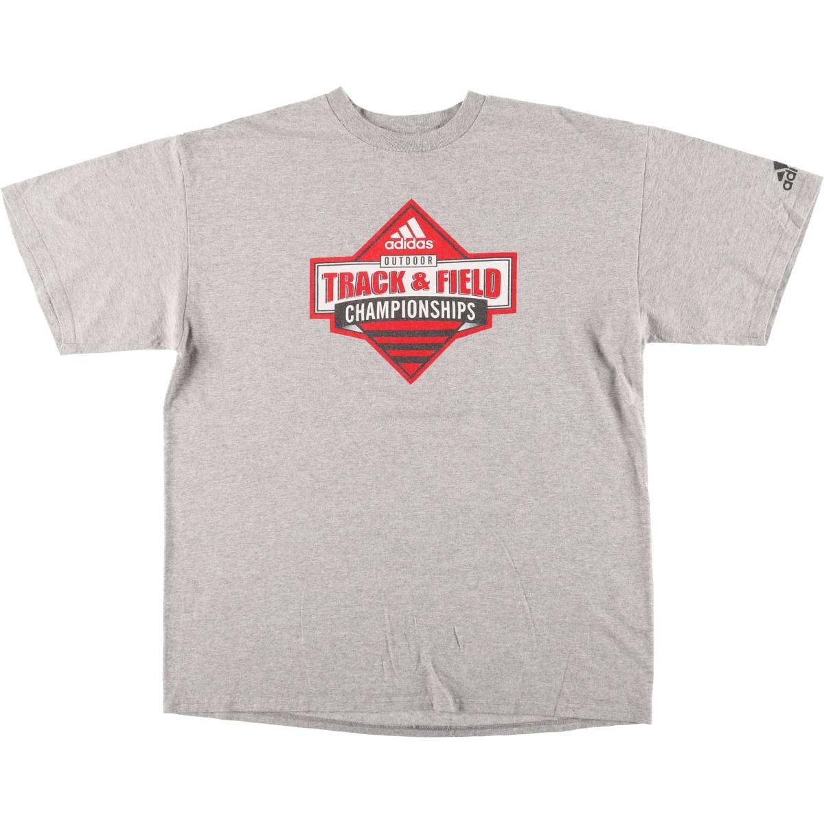 古着 00年代 アディダス adidas ロゴプリントTシャツ メンズL相当/eaa594180