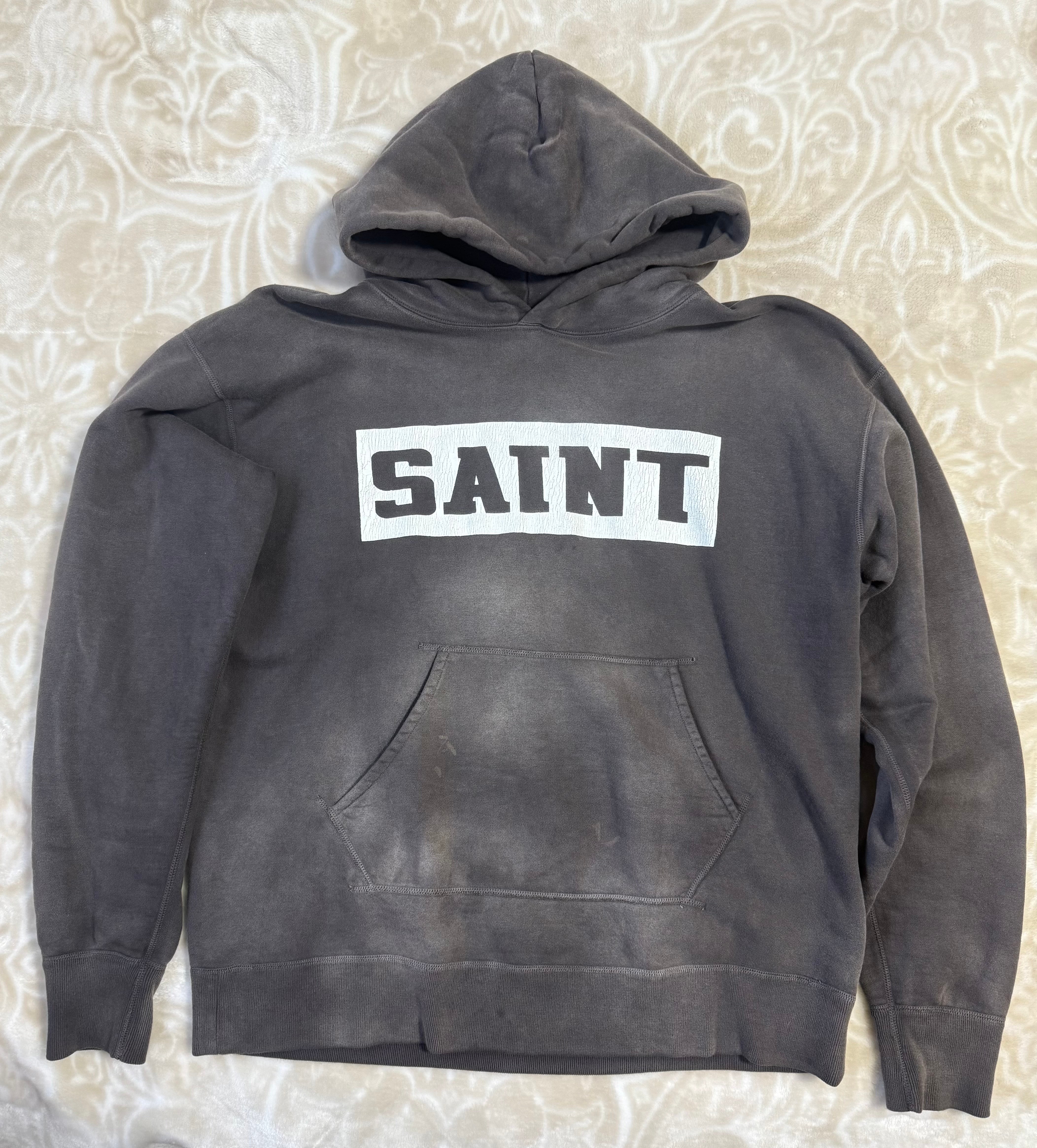 SAINT Mxxxxxx SAINT BOX SPANNER HOODIE "Black"
