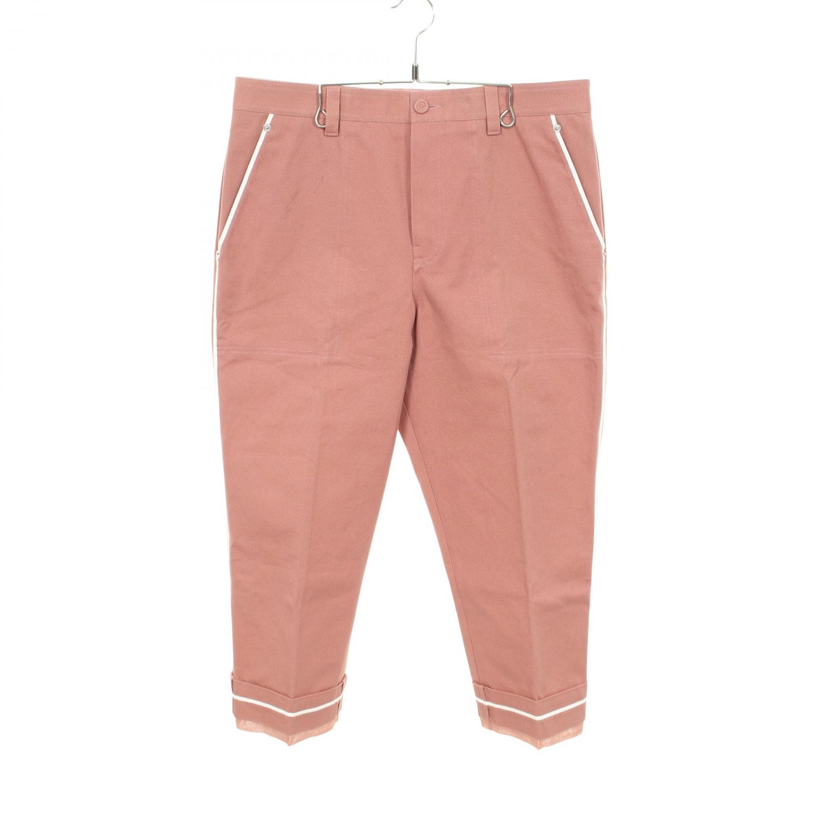 ディオール Dior コットンキャンバス ガーデナー パンツ 衣料品 ボトムス コットン メンズ ブラウン系 383C177A5641 【中古】