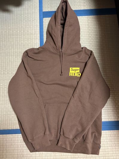 Supreme / ANTIHERO Hooded Sweatshirt "Brown"