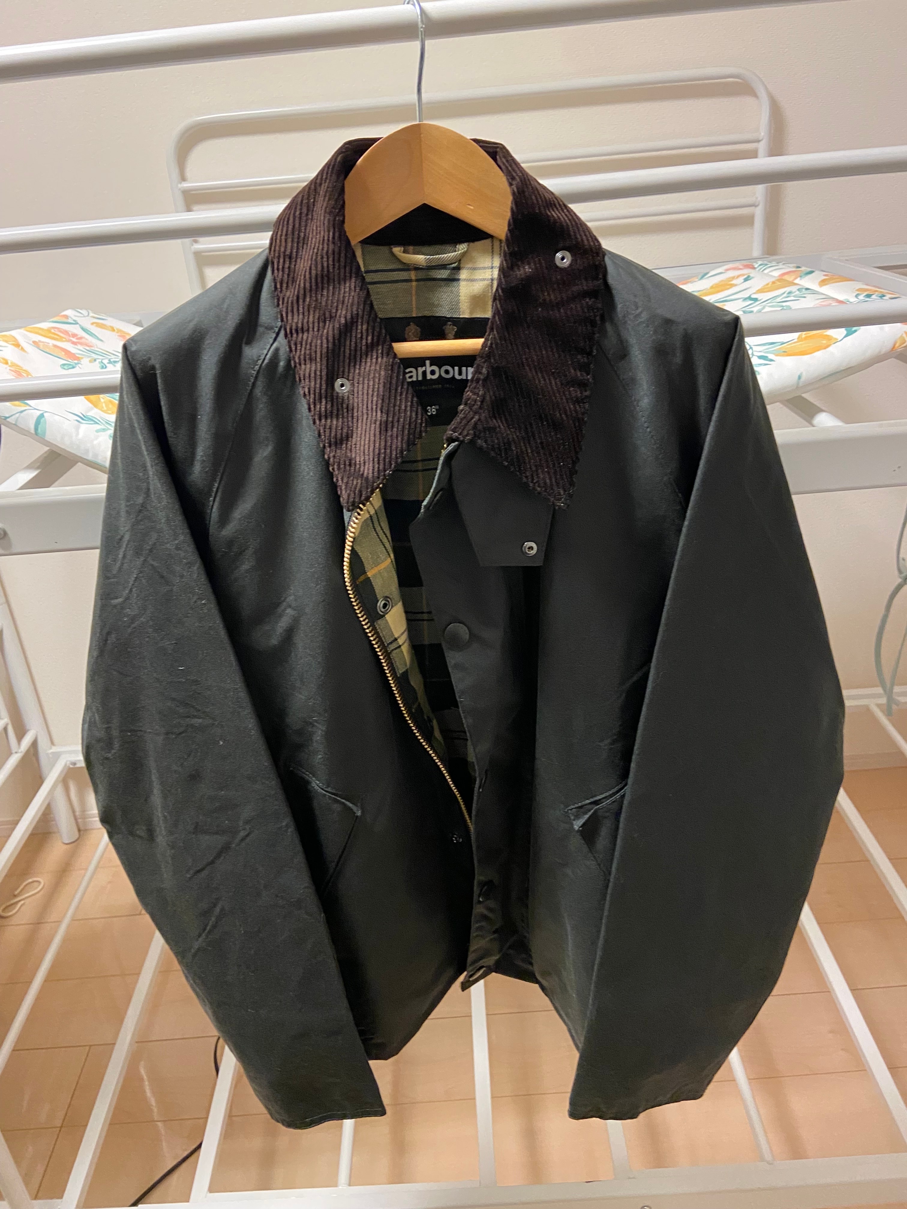 Barbour Transport Wax Jacket "Sage"