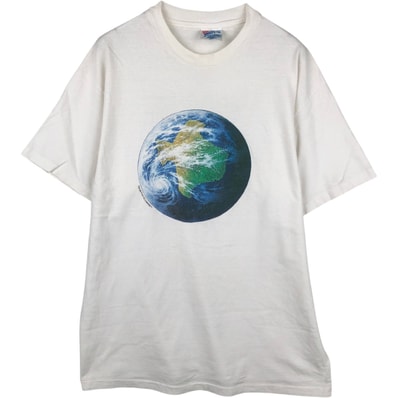 古着 90年代 ヘインズ Hanes BEEFY-T プリントTシャツ USA製 メンズL相当 ヴィンテージ/eaa636218