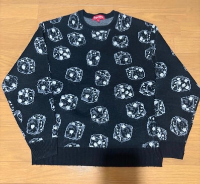 Supreme Dice Sweater "Black"