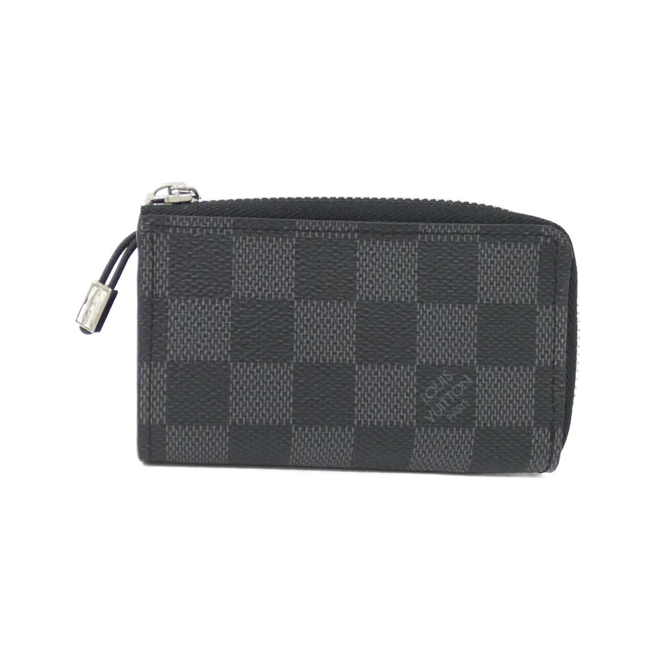 【6dc2666】ルイヴィトン 財布 モノグラム・アンプラント ポルトフォイユリサ M83365 ノワール【中古】レディース LOUIS VUITTON - ☆最終価格【6dc2666】ルイヴィトン 財布 モノグラム