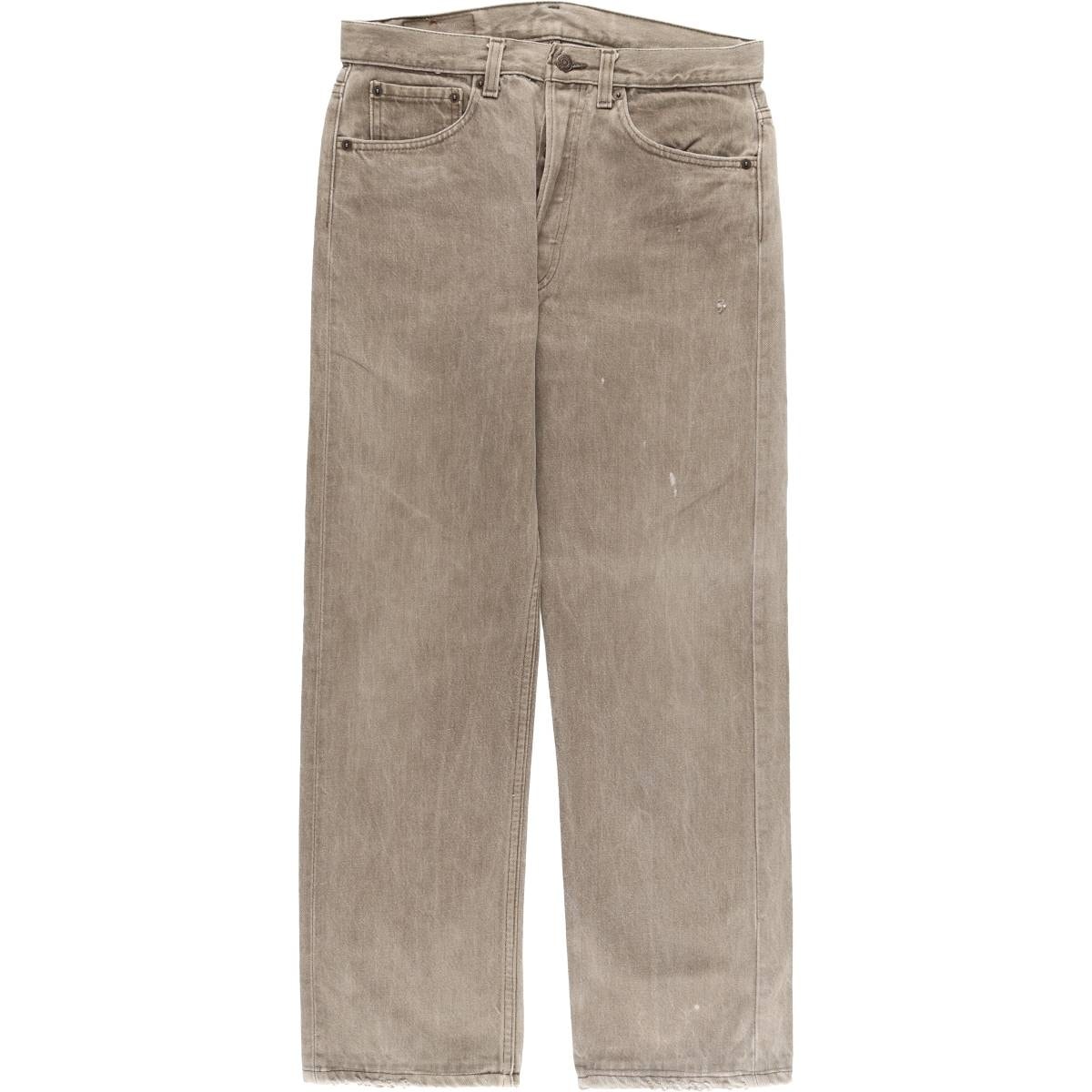 古着 90年代 リーバイス Levi's 501-0642 先染め ストレートデニムパンツ USA製 メンズw31相当 ヴィンテージ/evb032302