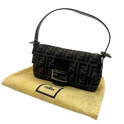 FENDI フェンディ ハンドバッグ ズッカ柄 マンマバケット レディース ★美品★