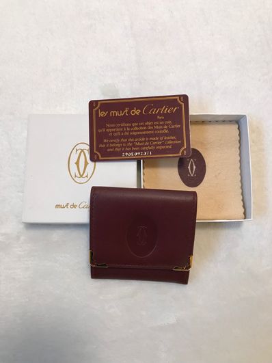 Cartier Mustline Coincase "Bordeaux"