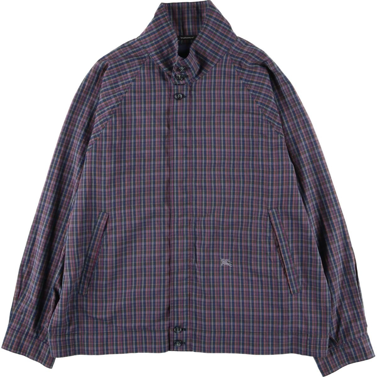 80s BURBERRYS スイングトップ L キルティングライナー付 希少 L 