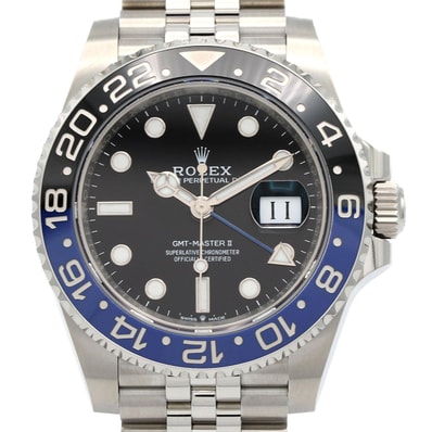 ロレックス GMTマスターII 126710BLNR・5 SS 自動巻 ランダム番