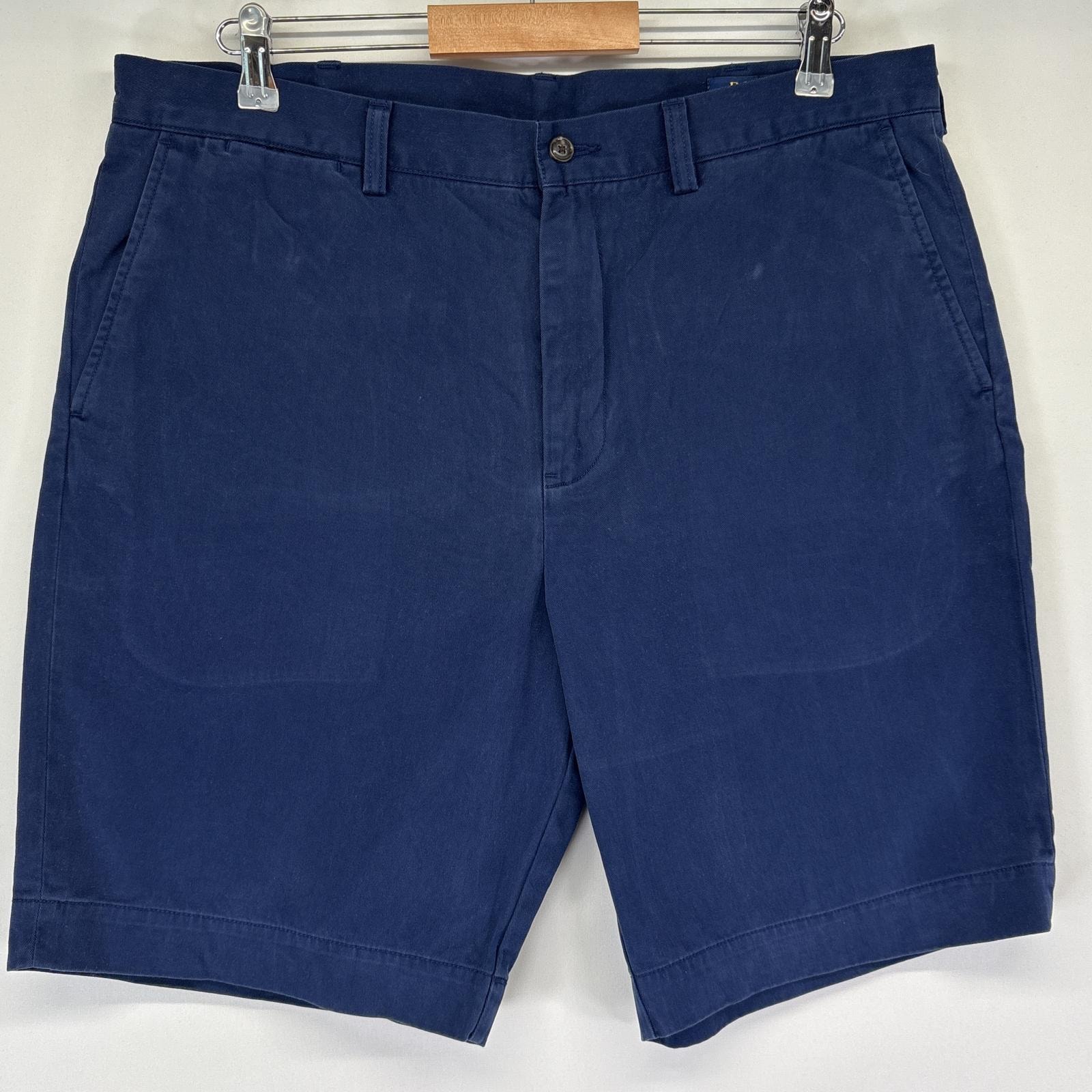 古着 ポロ・ラルフローレン POLO RALPH LAUREN ショートパンツ ポロチノ 半ズボン ハーフパンツ 短パン ロゴ w36 ネイビー メンズ
