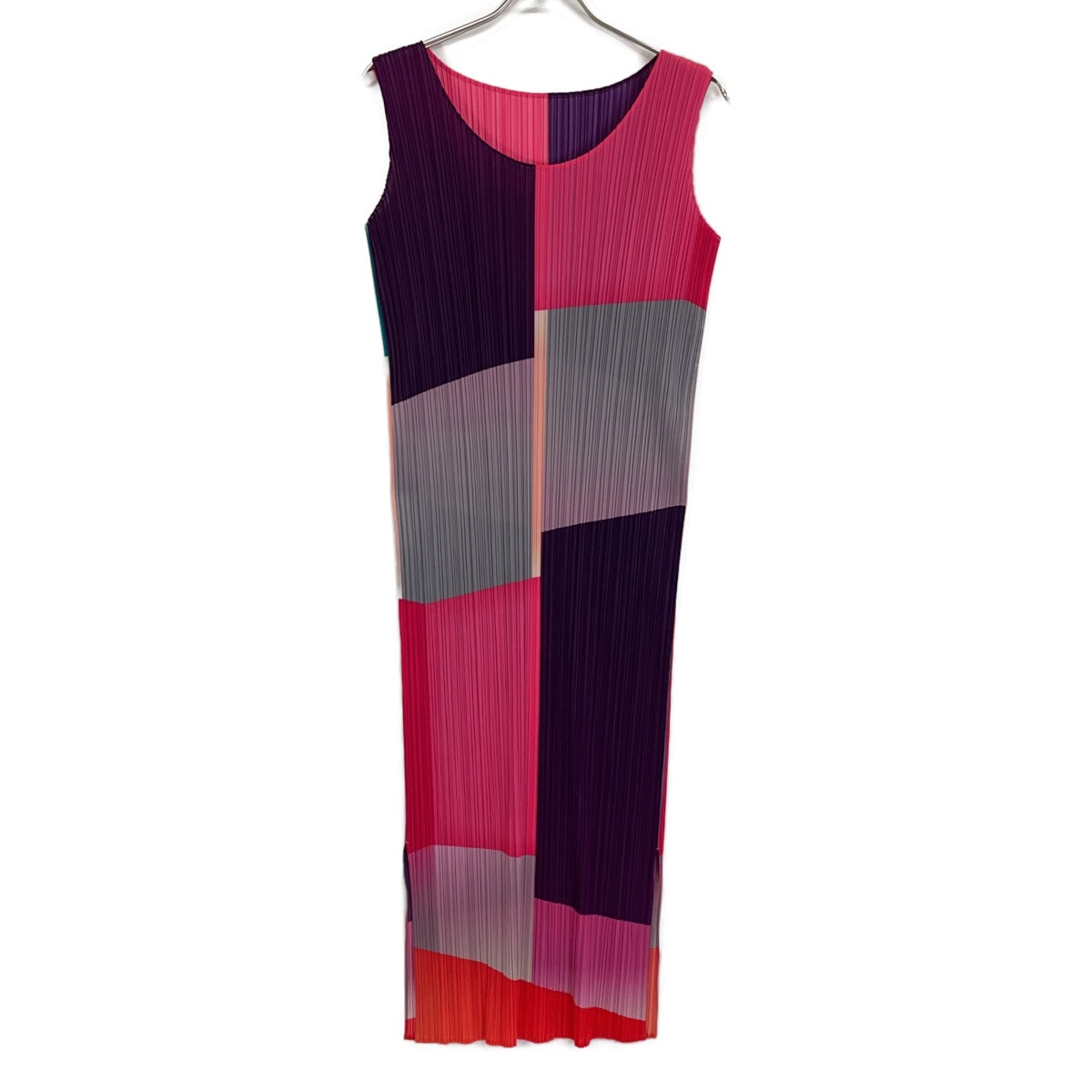 プリーツプリーズ ピンク/パープル グラデーション PP13-JH802 ワンピース 2