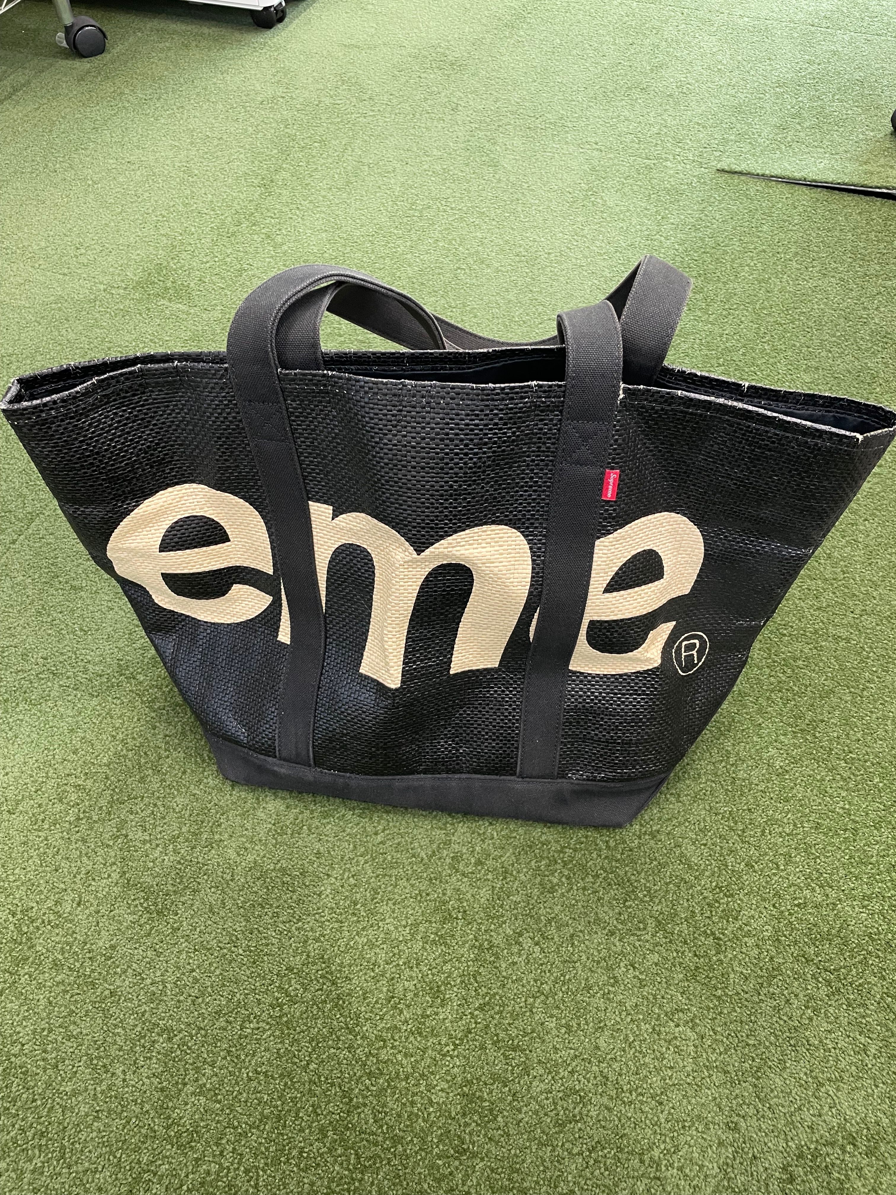 Supreme Raffia Tote 