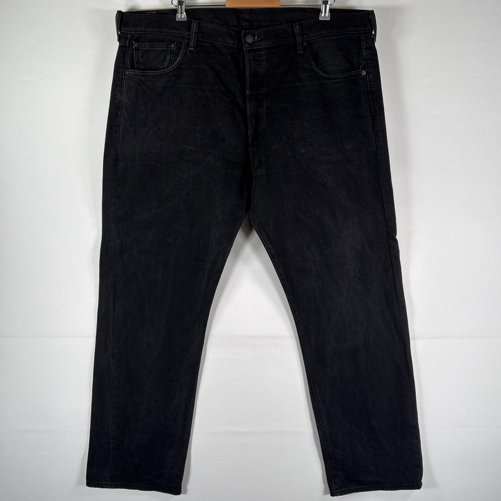 古着 リーバイス Levi's デニムパンツ 501 ストレート 大きいサイズ ブラックデニム ジーパン ジーンズ w44 L32 ブラック メンズ