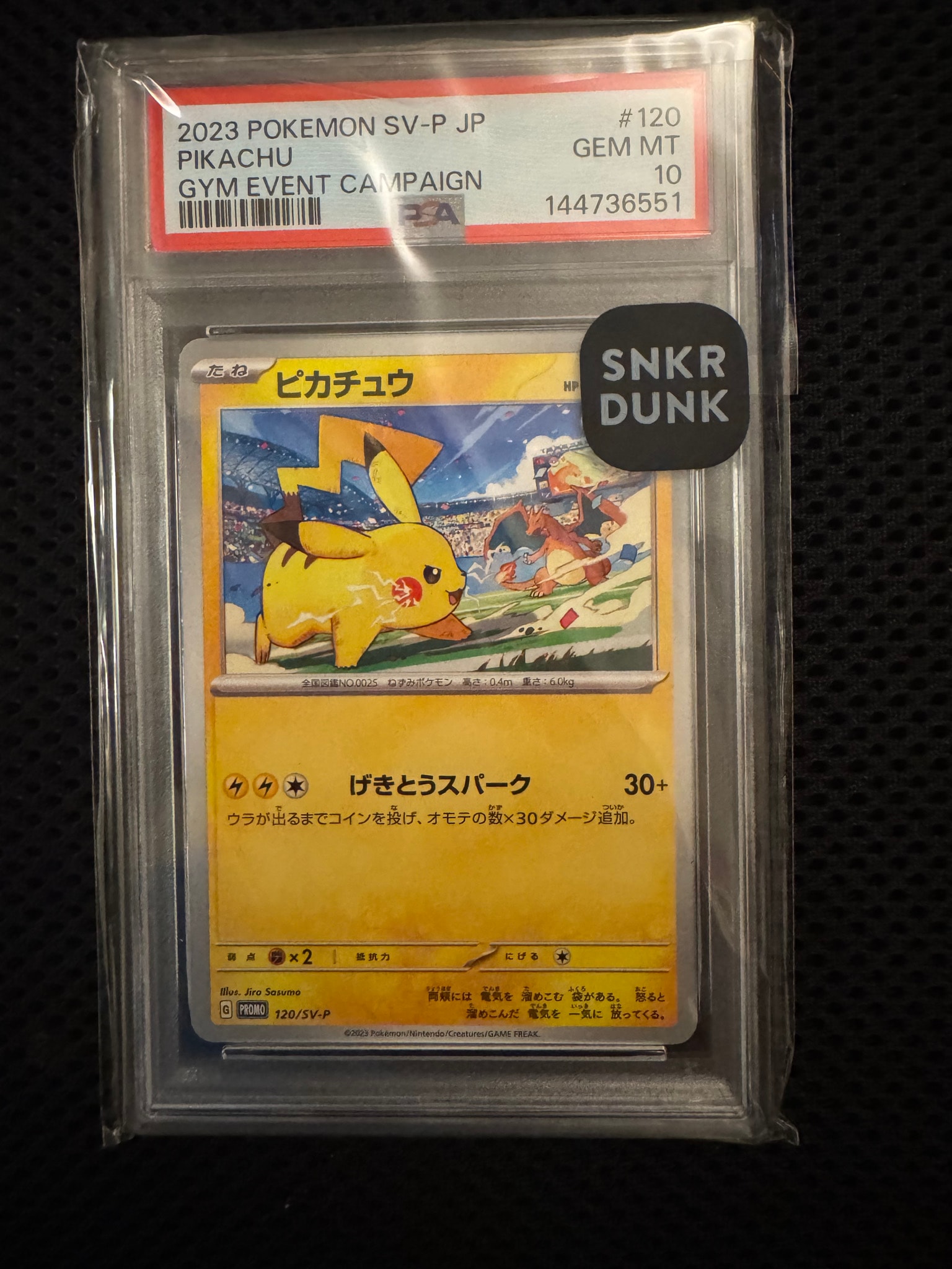 ピカチュウ: プロモ [SV-P 120](プロモーションカード「SV-P」)