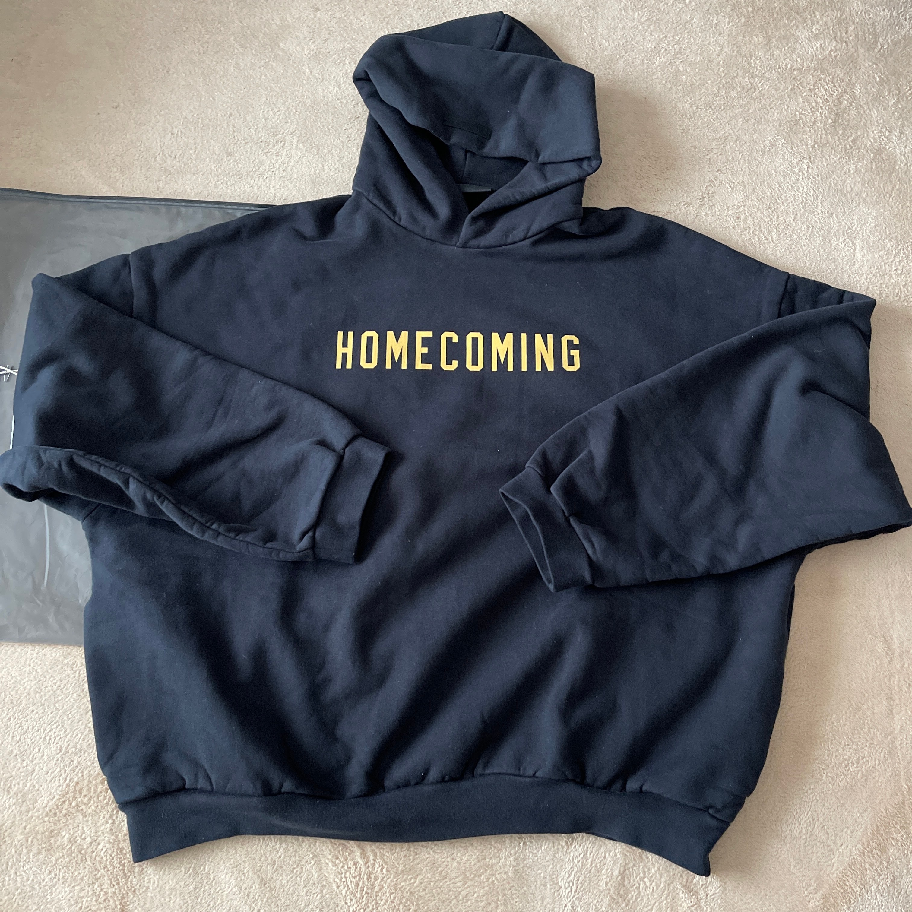 FEAR OF GOD ESSENTIALS Heavy Fleece Hoodie "Black"