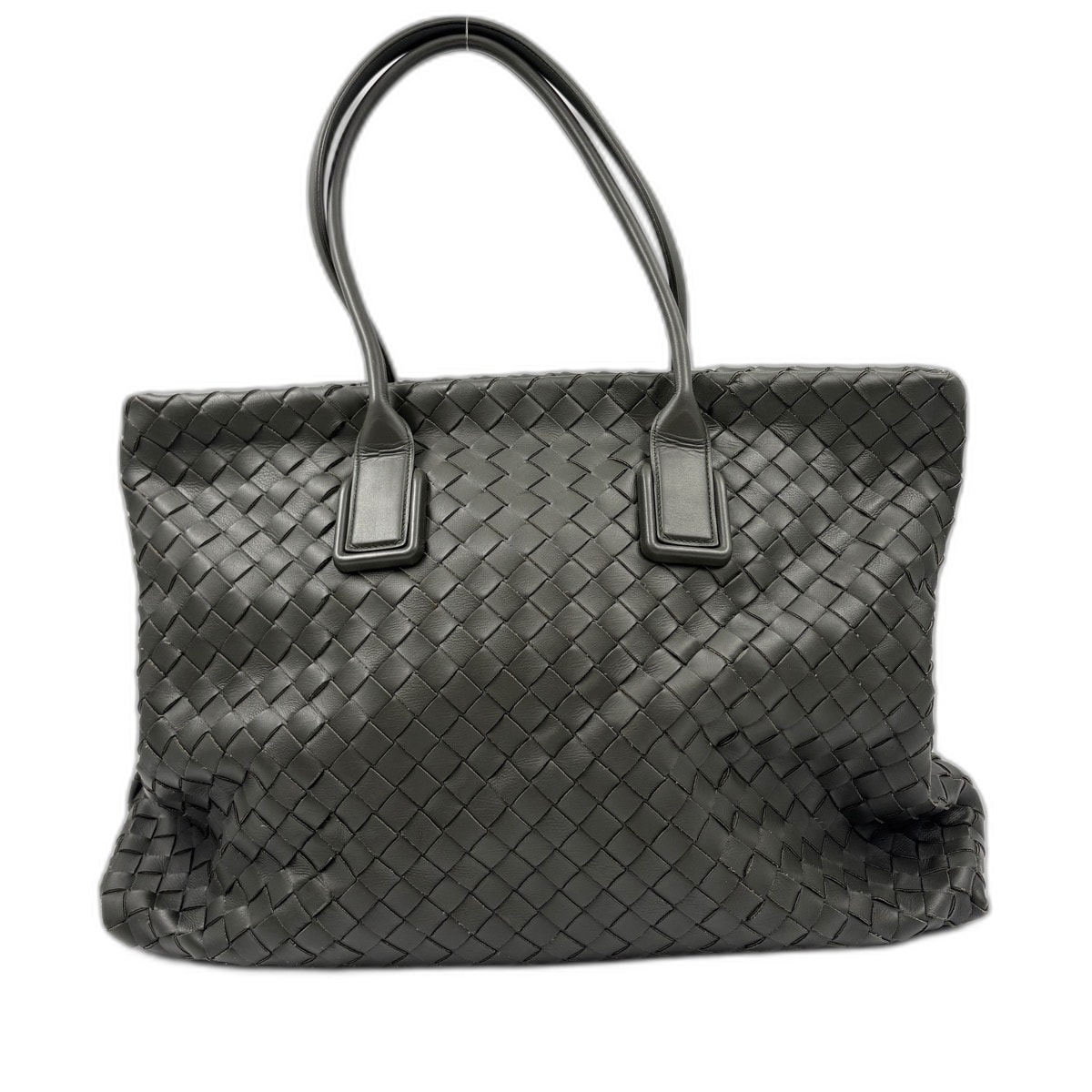 ボッテガヴェネタ BOTTEGAVENETA イントレチャート トートバッグ【中古】