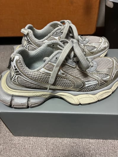 BALENCIAGA 3XL Sneaker "Off White/Light Beige"