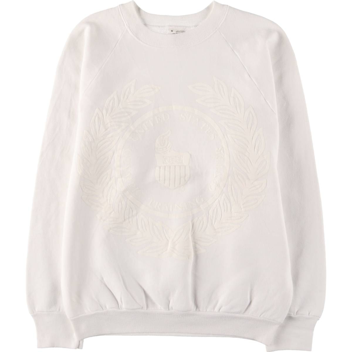 古着 90年代 フルーツオブザルーム FRUIT OF THE LOOM プリントスウェットシャツ トレーナー USA製 メンズM相当/eaa501554