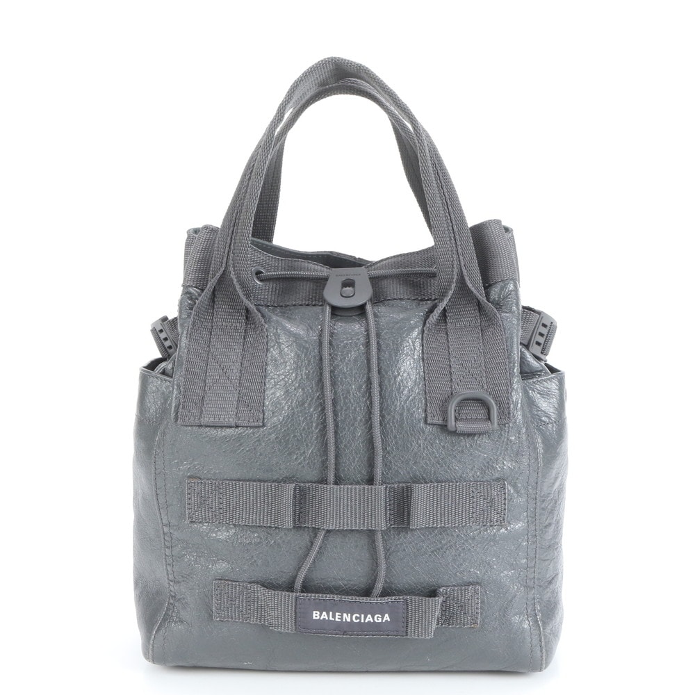 ■極美品 バレンシアガ アーミー 644020 トート バッグ レザー