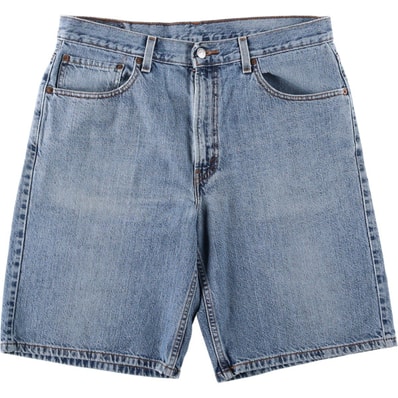 古着 00年代 リーバイス Levi's 550 RELAXED FIT デニムショーツ ハーフパンツ ジョーツ メンズw36相当/eaa647913