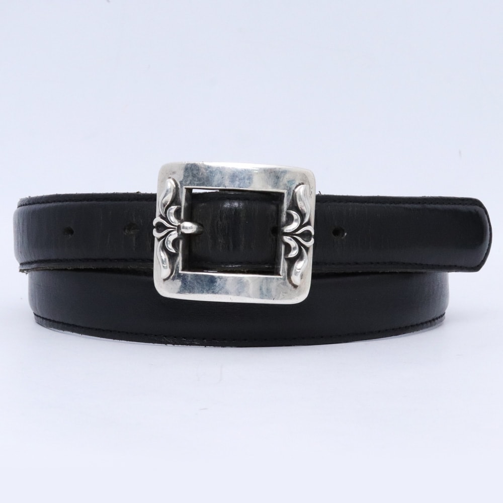 CHROME HEARTS OTJ レザーベルト 1インチ ナロー
