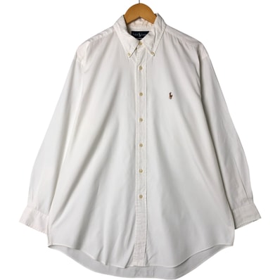 古着 ラルフローレン Ralph Lauren YARMOUTH 長袖 ボタンダウンシャツ メンズL相当/eaa560279