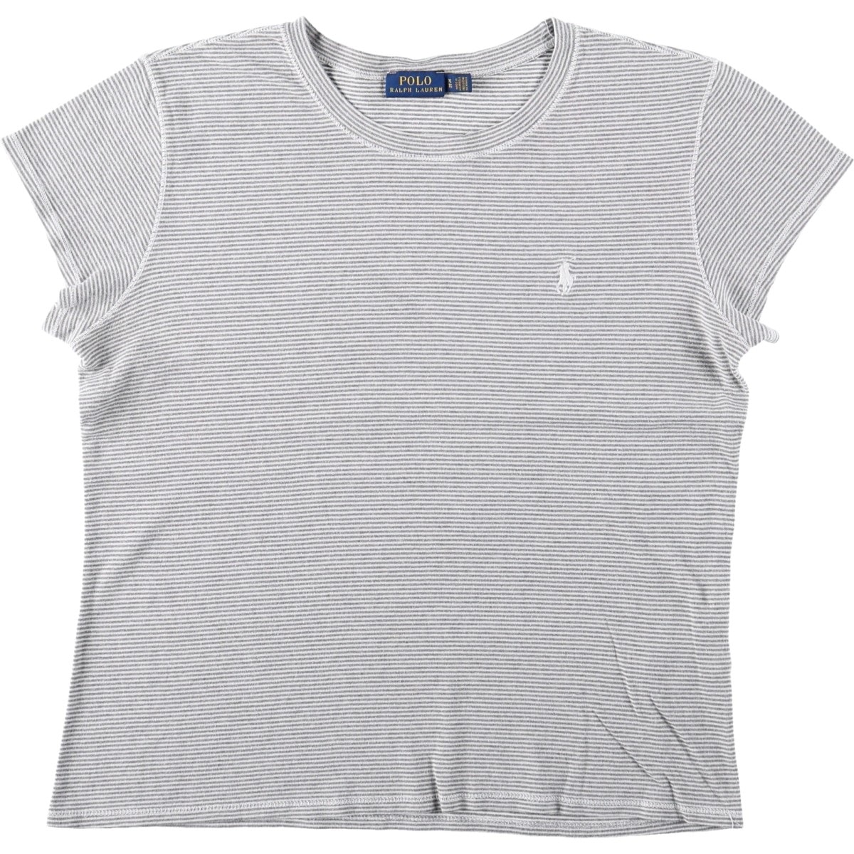 古着 ラルフローレン Ralph Lauren POLO RALPH LAUREN 半袖 ボーダーTシャツ レディースXL相当/eaa684973