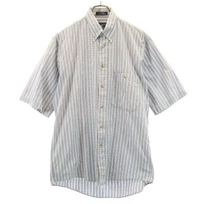 BURBERRY 80s 半袖 ボタンダウンシャツ
