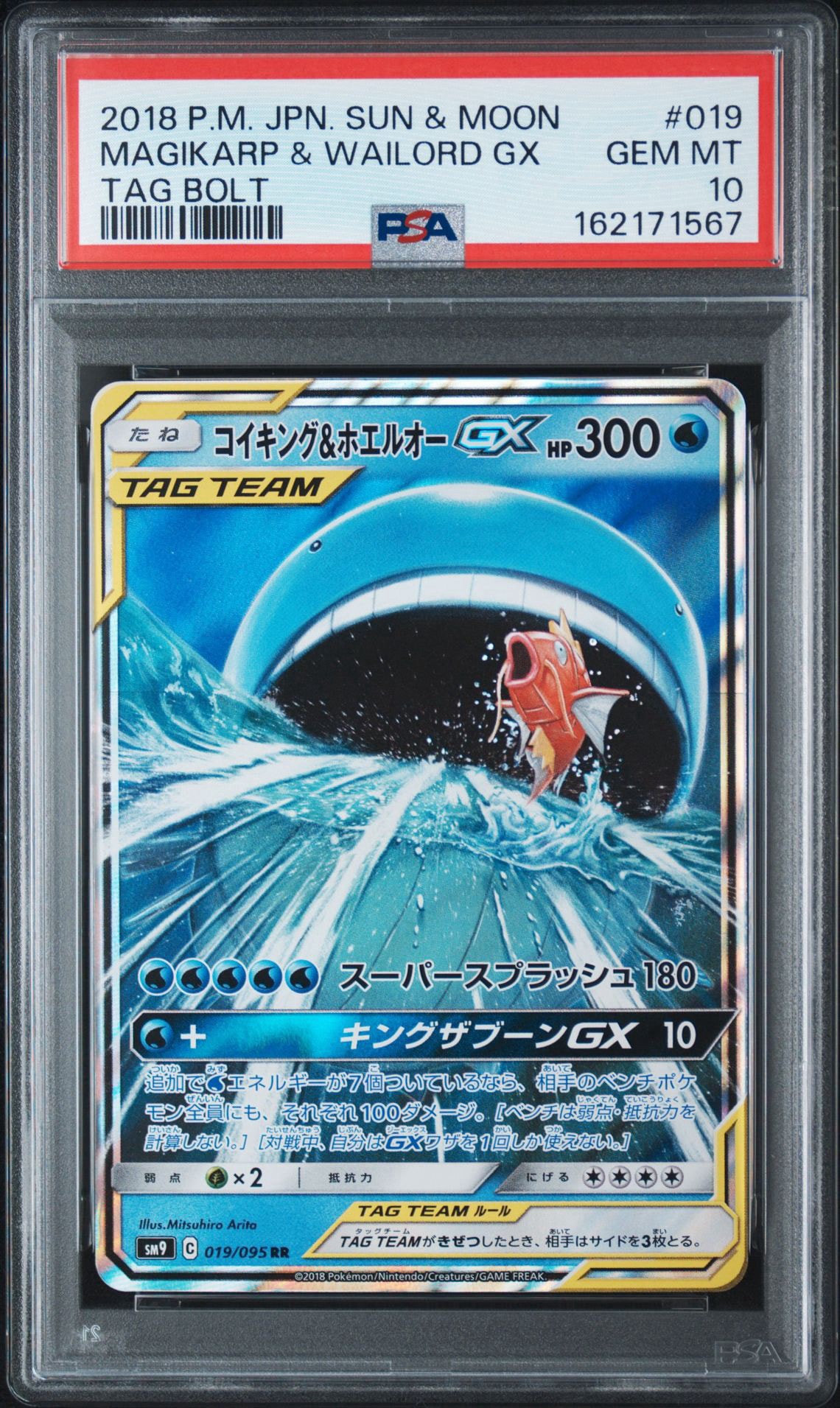 コイキング&ホエルオーGX RR [SM9 019/095](拡張パック「タッグボルト」)