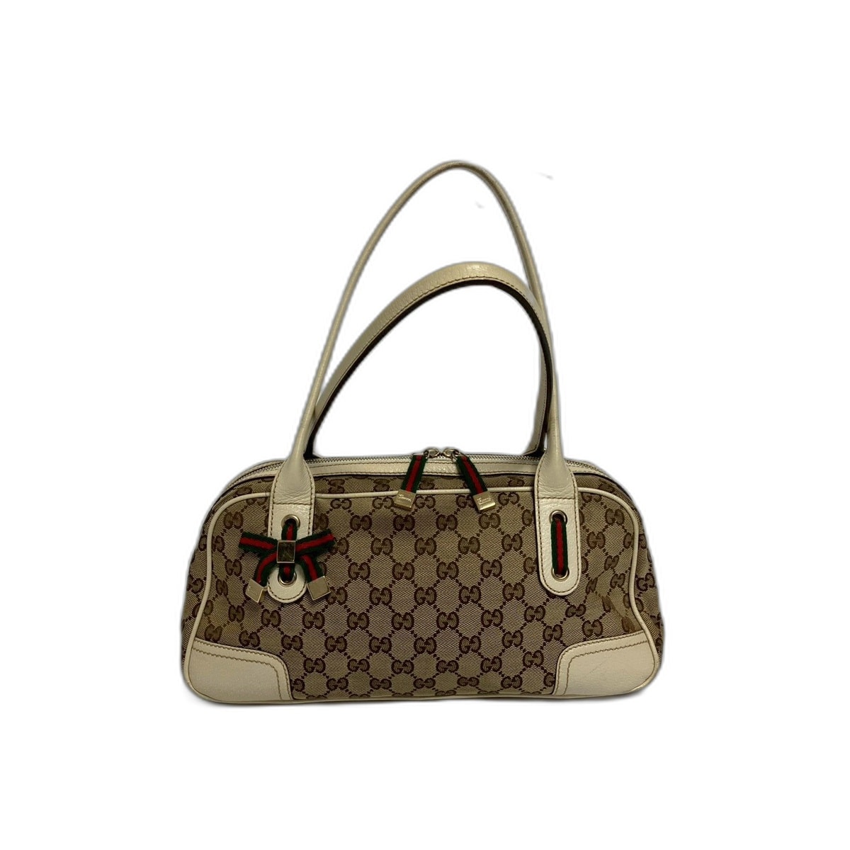 グッチ GUCCI プリンシーライン ハンドバッグ【中古】