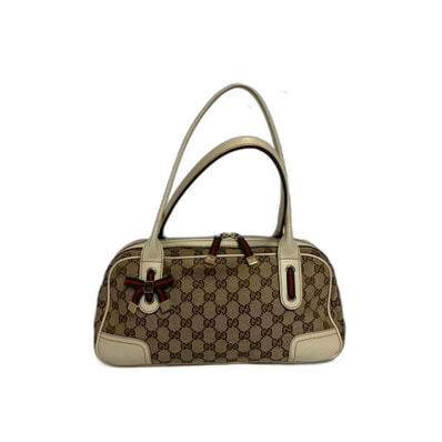 グッチ GUCCI プリンシーライン ハンドバッグ【中古】
