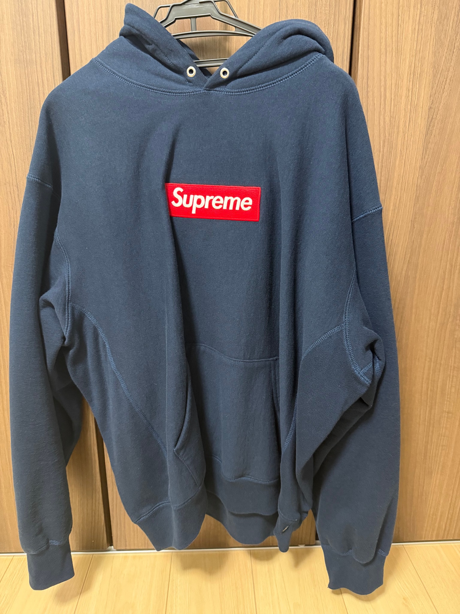 Supreme Box Logo Hooded Sweatshirt "Navy" (24FW)