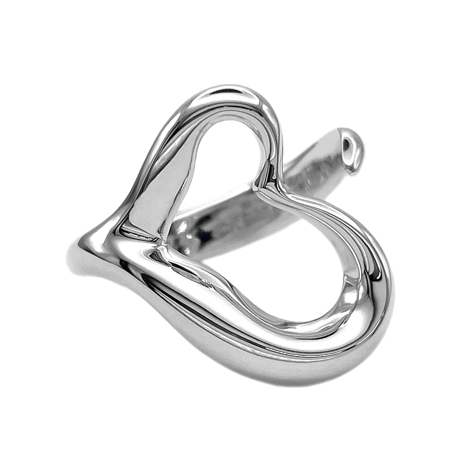TIFFANY&Co. ティファニー オープンハート リング・指輪
エルサペレッティ SV925 8号 シルバー 新品仕上済 レディース
【中古】