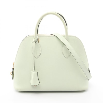 エルメス HERMES ボリード1923 25 ヴェールフィズ 2WAY ハンドバッグ バッグ ヴォーエプソン ヴォーエプソン B刻印(2023年製造) レディース グリーン系 【中古】