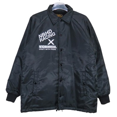 NEIGHBORHOOD ネイバーフッド 17AW NBHD-X/E-JKT 172LBNH-JKM01S 裏ボア コーチ ジャケット ブラック アウター 黒 サイズM