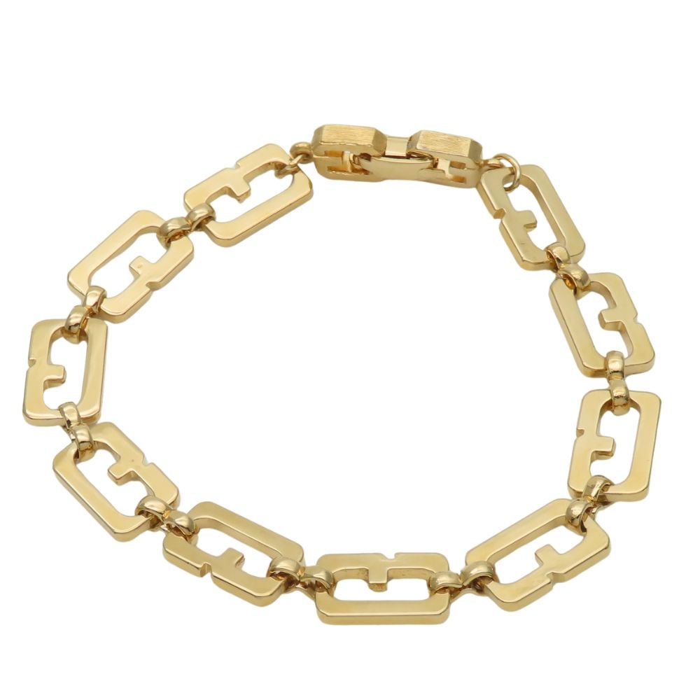 【中古】 ジバンシー ブレスレット メタル ゴールド アクセサリー メッキ レディース 女性 Givenchy