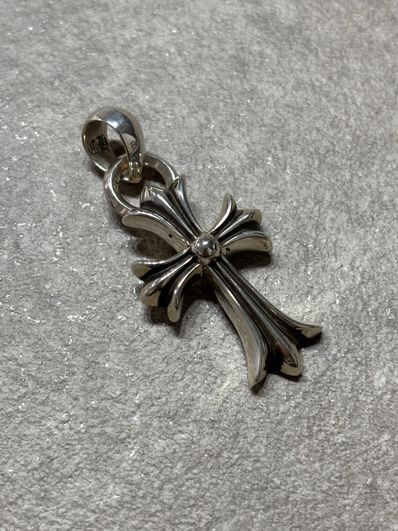 Chrome Hearts CH Cross Pendant Small / Plain Bail "Silver"