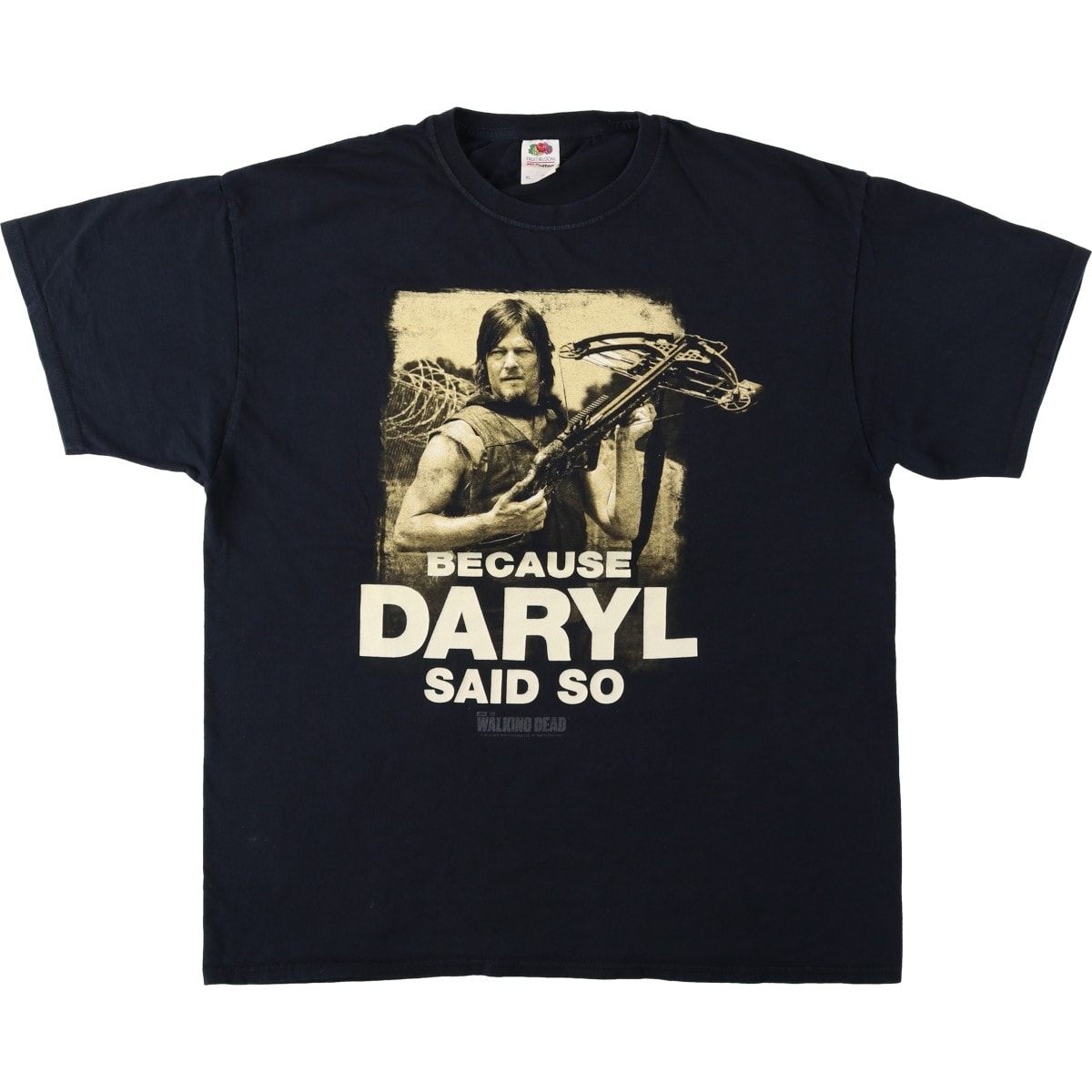 古着 フルーツオブザルーム FRUIT OF THE LOOM THE WALKING DEAD ウォーキングデッド ダリルディクソン 映画 ムービーTシャツ メンズXL相当/eaa658120