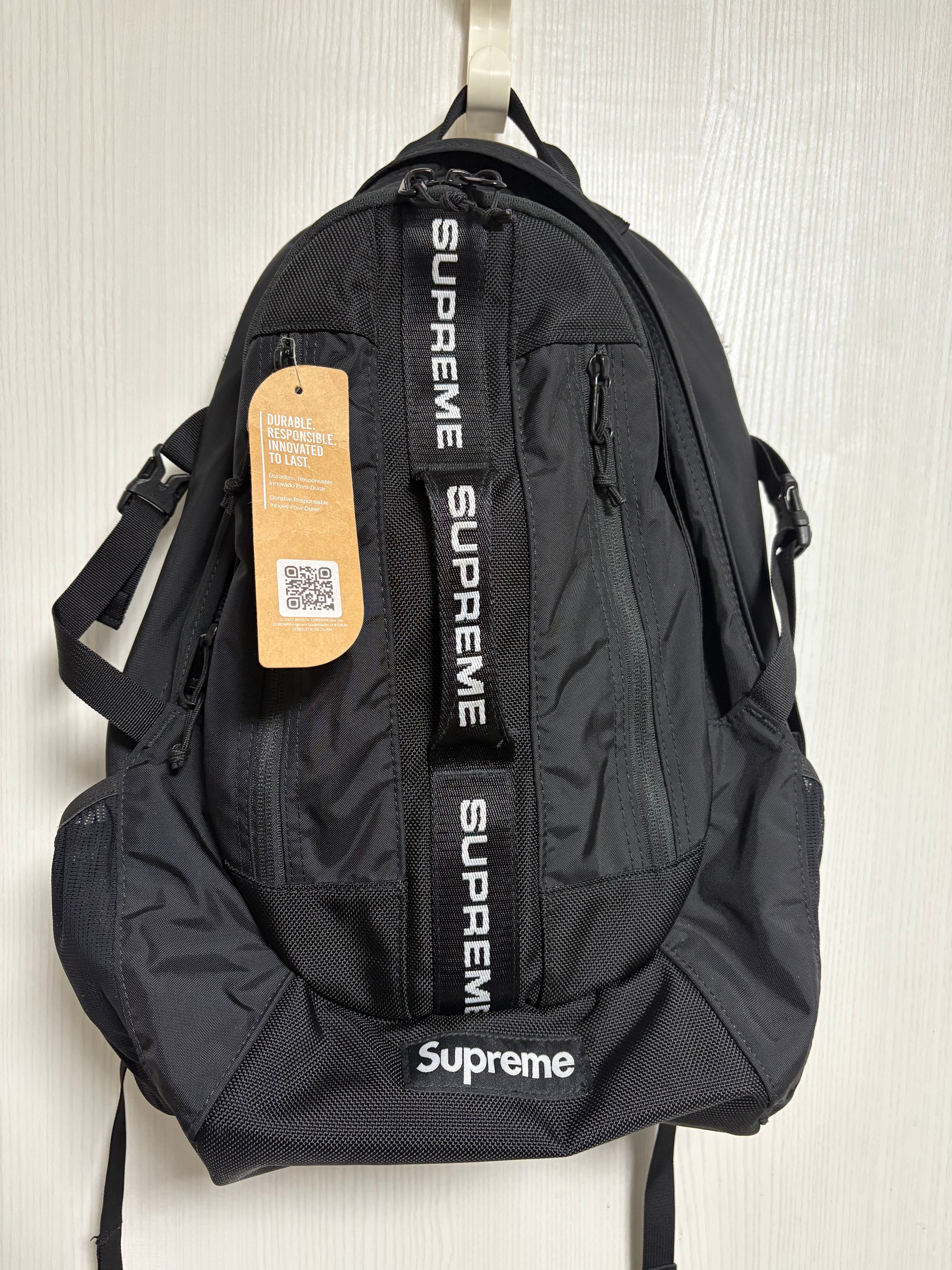 Supreme FW22 Backpack "Black"