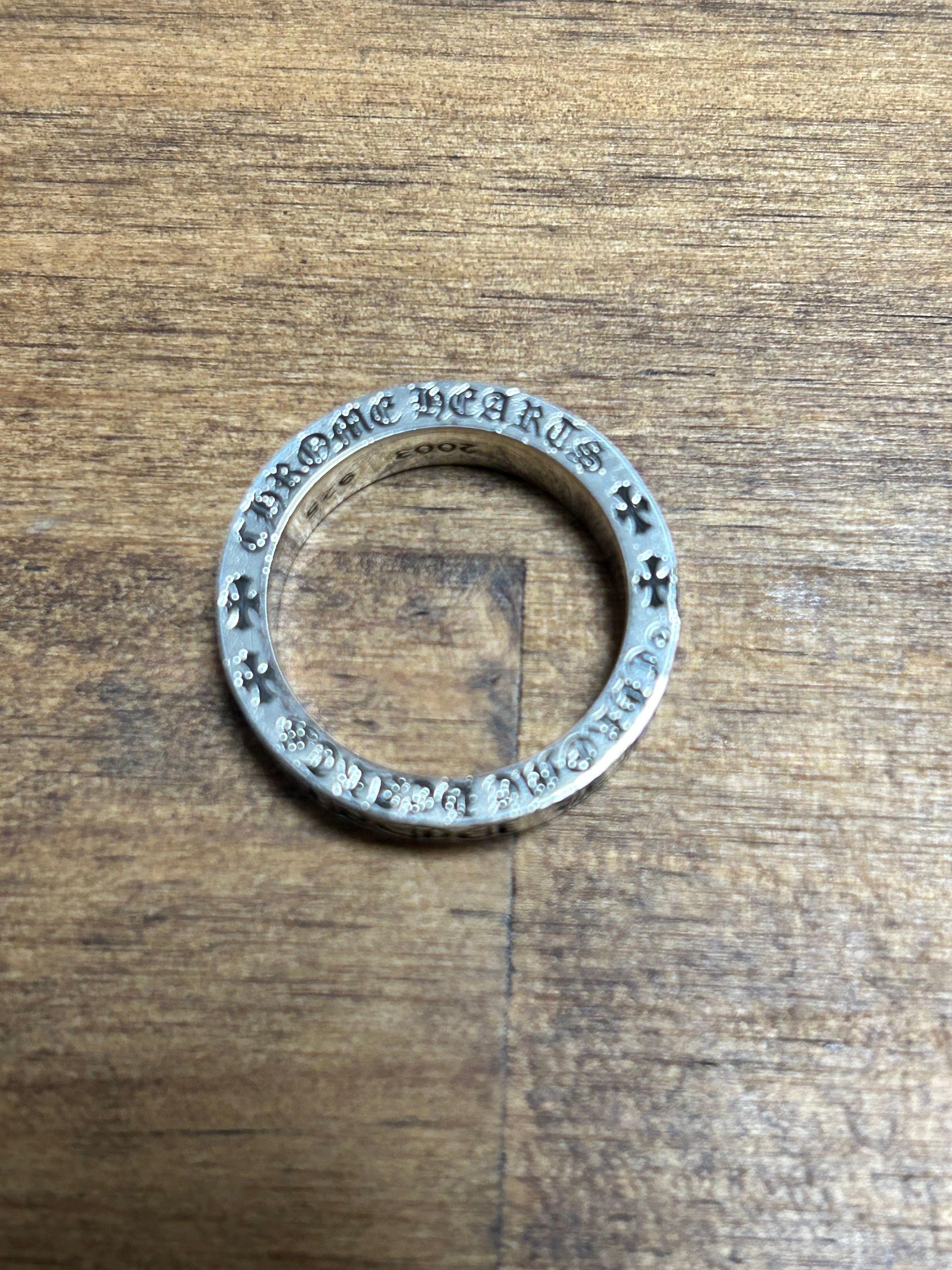 Chrome Hearts Spacer Ring 6mm Fuck You "Silver"
