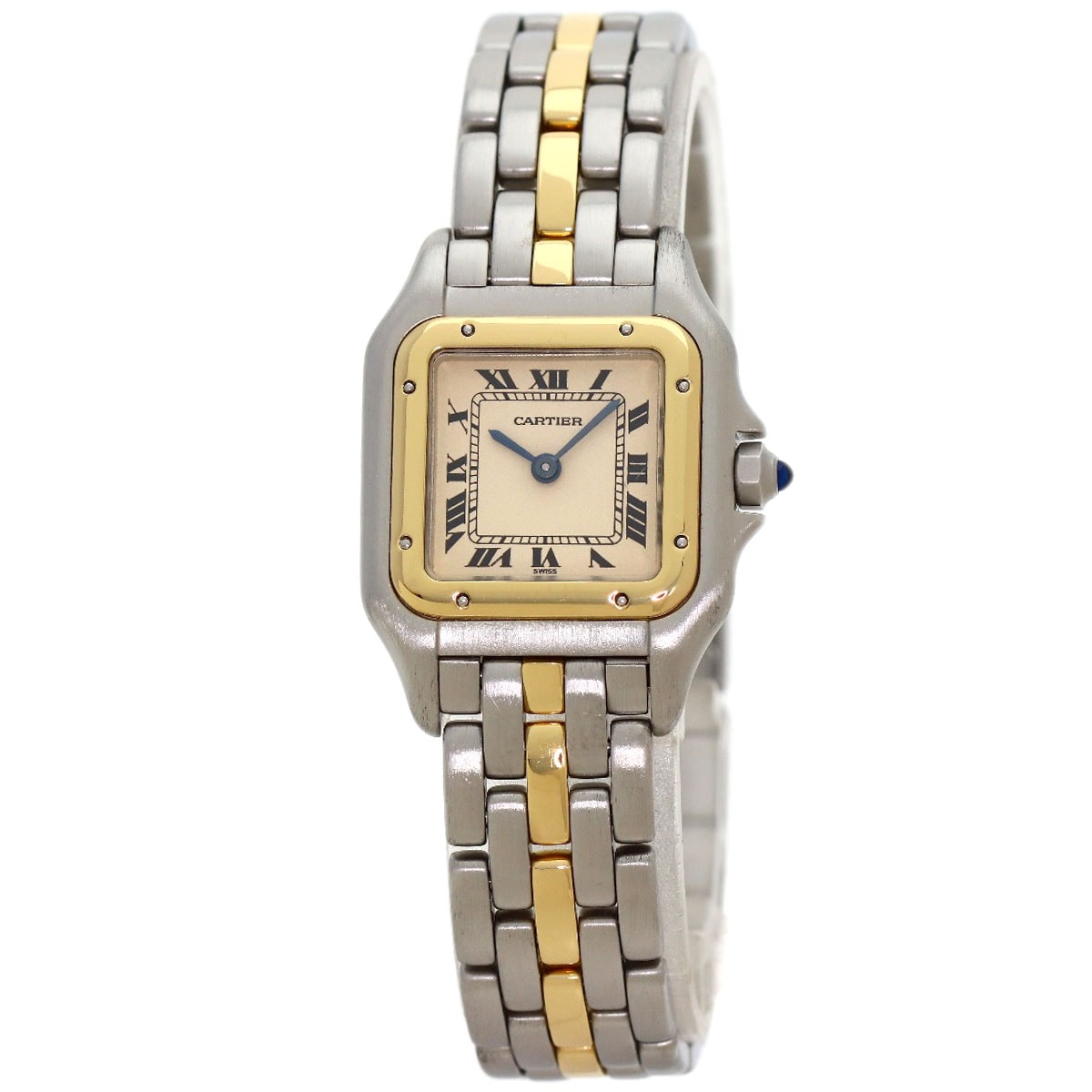 CARTIER カルティエ W25029B5 パンテールSM 1ロウ 腕時計 SS SSxK18YG レディース [中古]