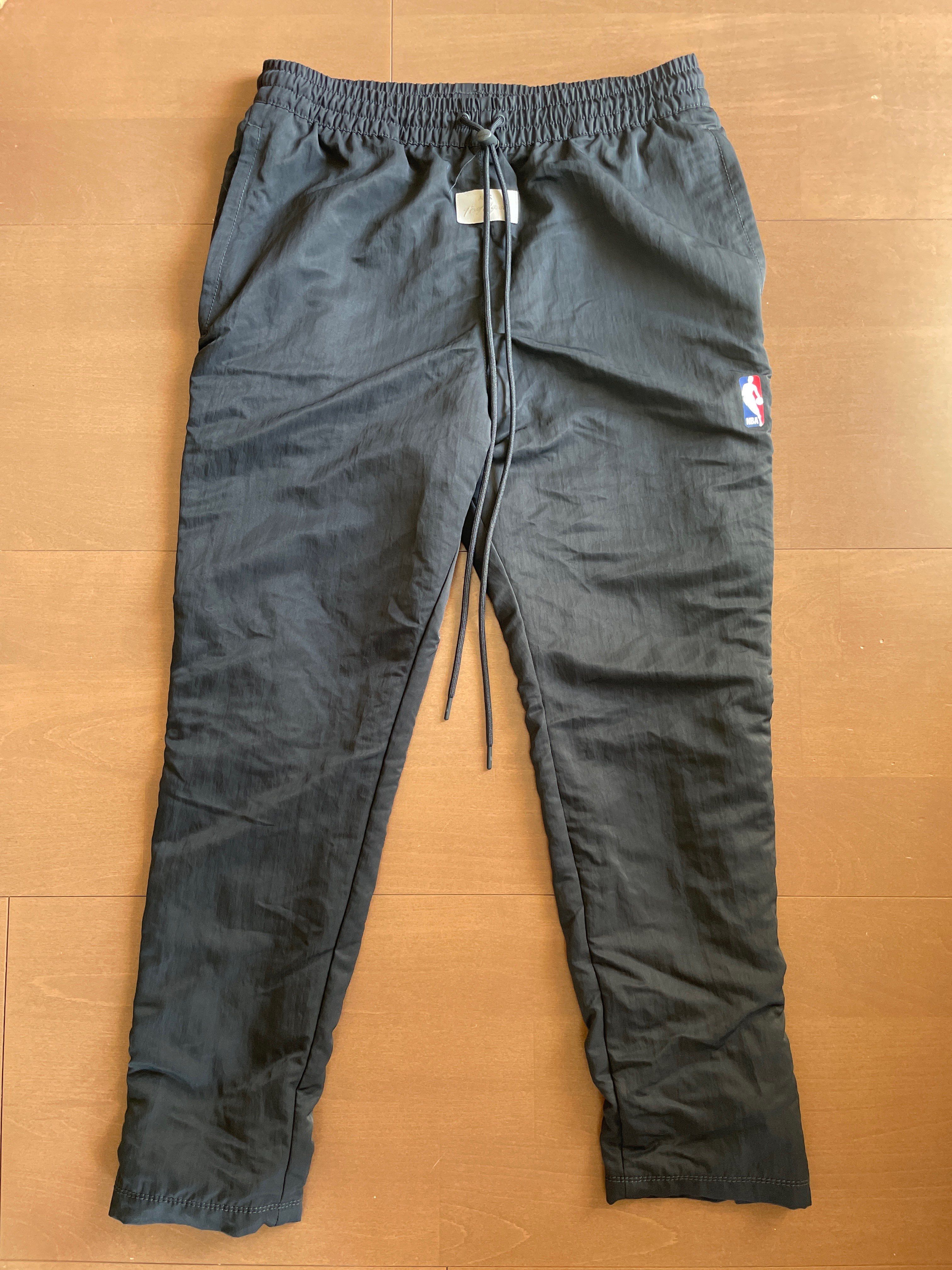 FEAR OF GOD / Nike Nylon Warm Up Pants "Off Noir"
