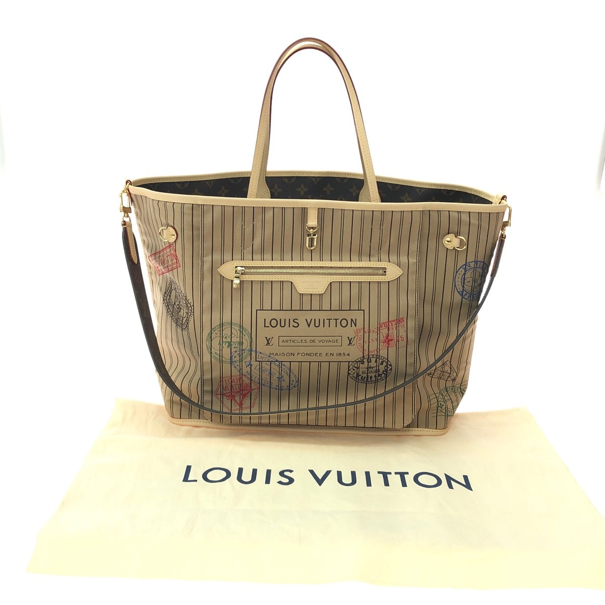 ▼▼LOUIS VUITTON ルイヴィトン ハンド ショルダー バッグリバーシブル ネヴァーフル・インサイドアウト GM M11948